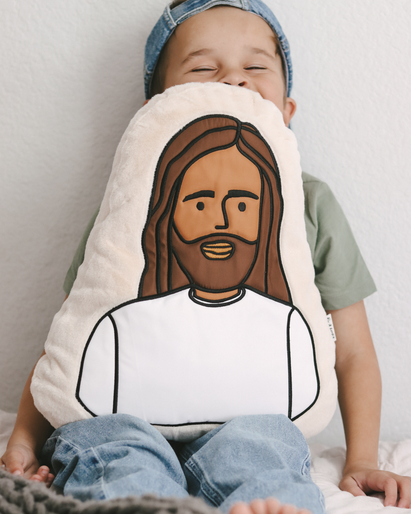 Jesus Plush Pillow - Shepherd Me Shop
