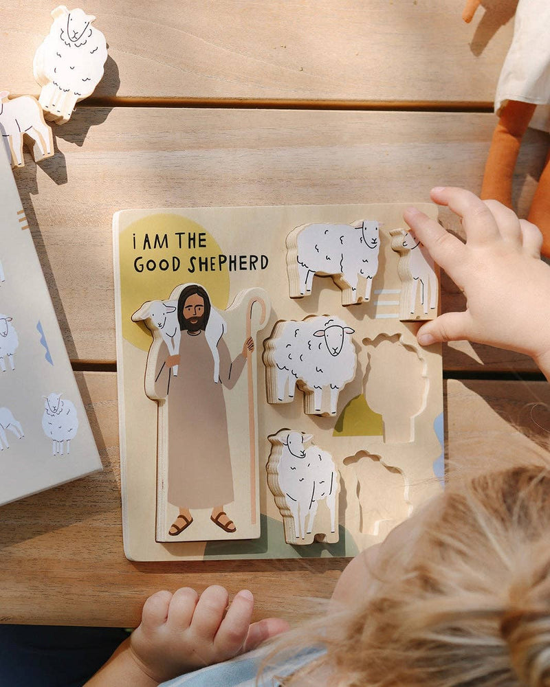 Good Shepherd Wooden Puzzle - Shepherd Me Shop