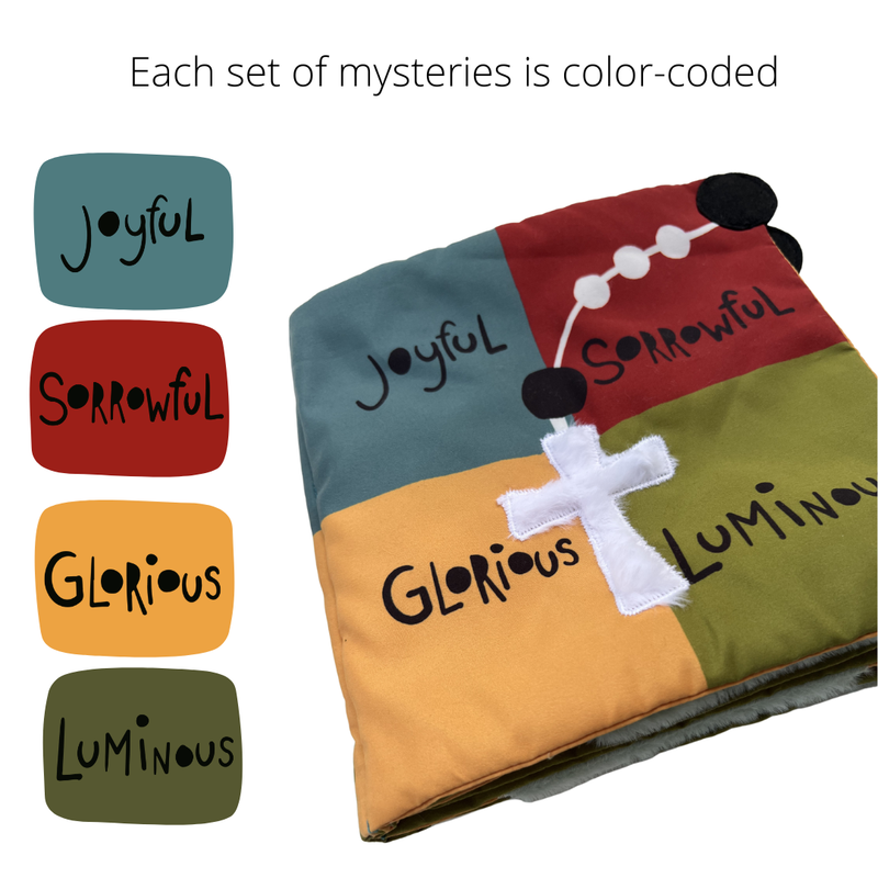 Rosary Quiet Book - Shepherd Me Shop