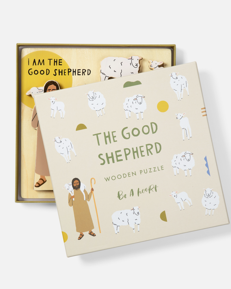 Good Shepherd Wooden Puzzle - Shepherd Me Shop