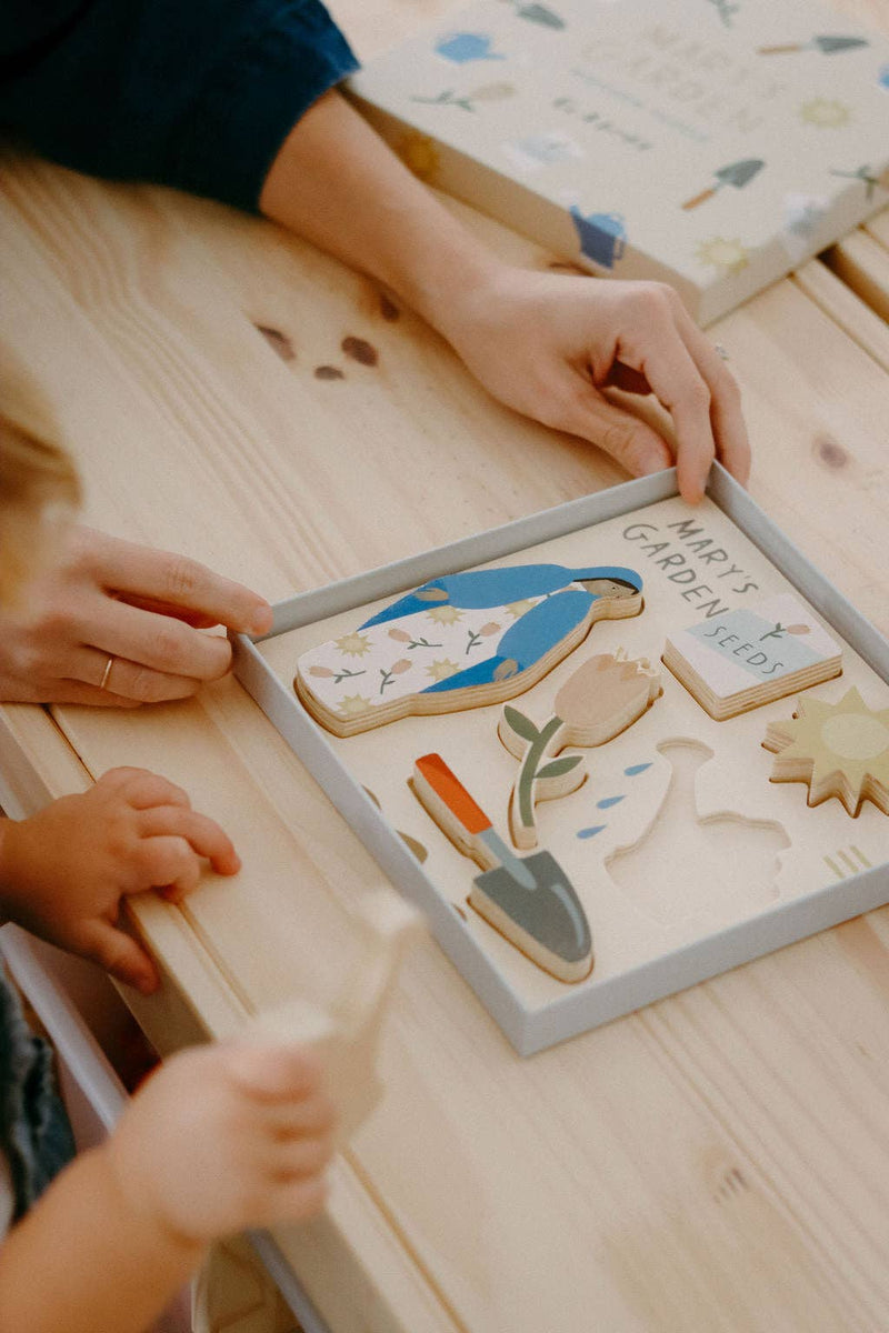 Mary’s Garden Wooden Puzzle - Shepherd Me Shop