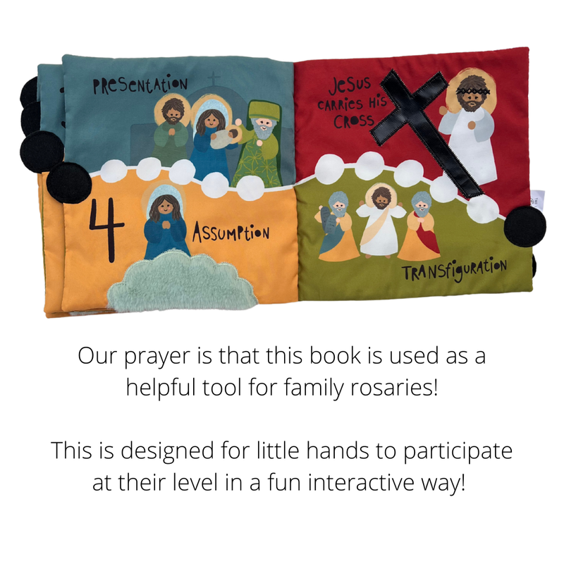 Rosary Quiet Book - Shepherd Me Shop