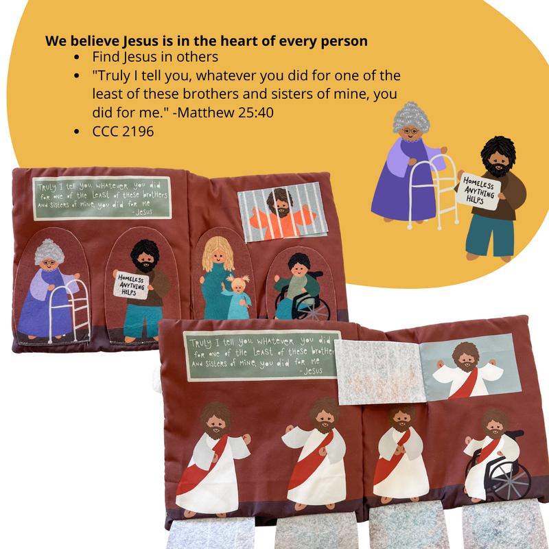 Where Is Jesus Quiet Book - Shepherd Me Shop
