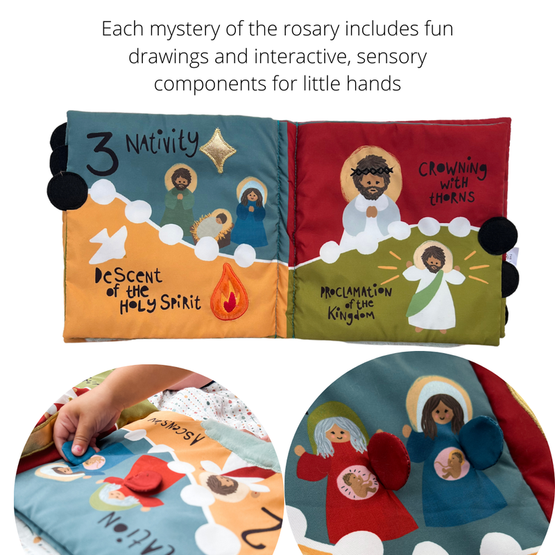 Rosary Quiet Book - Shepherd Me Shop