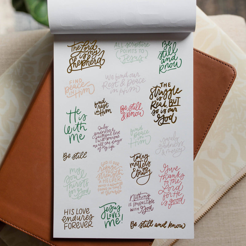 Bible Study Stickers - Shepherd Me Shop