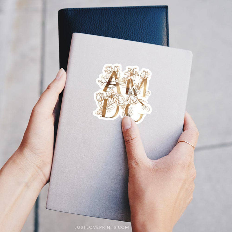 AMDG Vinyl Sticker - Shepherd Me Shop