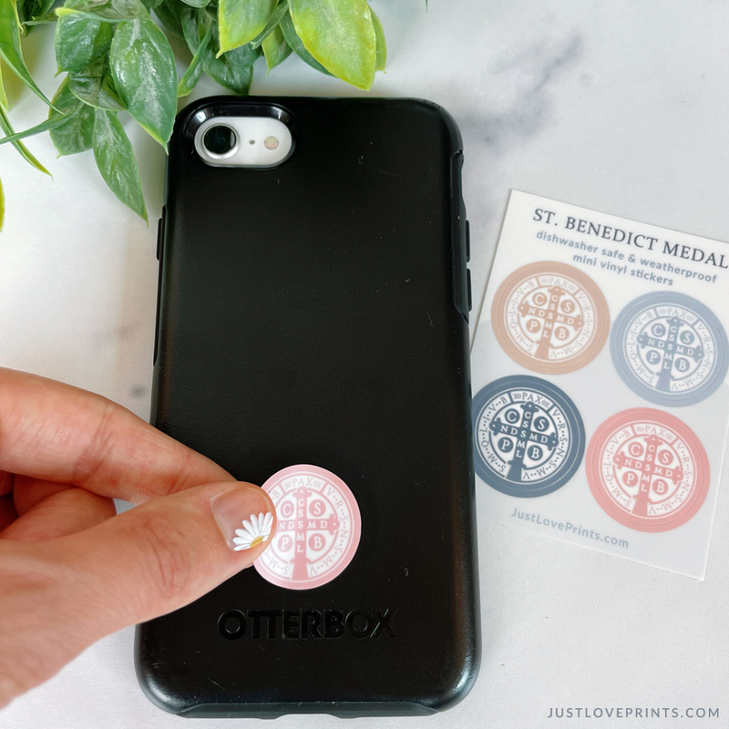 St. Benedict Medal Sticker Set - Shepherd Me Shop