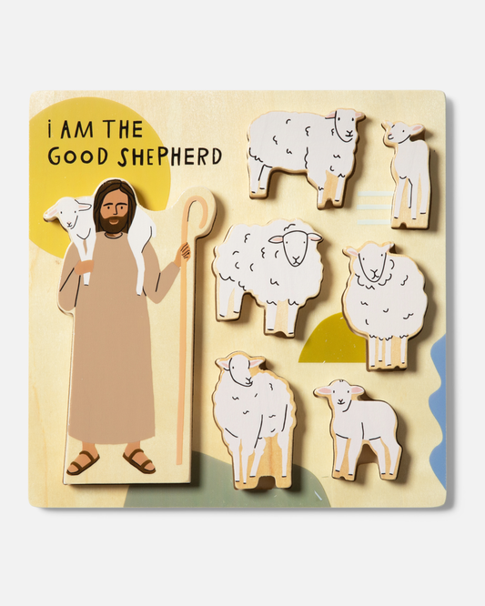 Good Shepherd Wooden Puzzle - Shepherd Me Shop