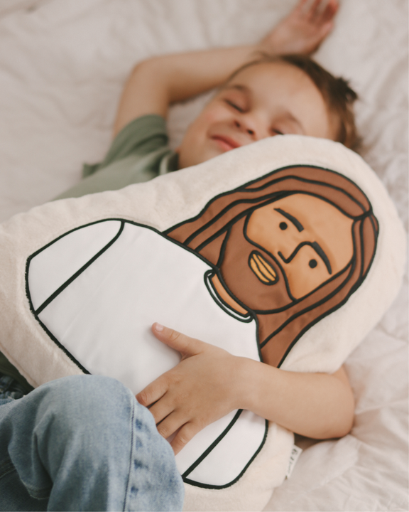 Jesus Plush Pillow - Shepherd Me Shop