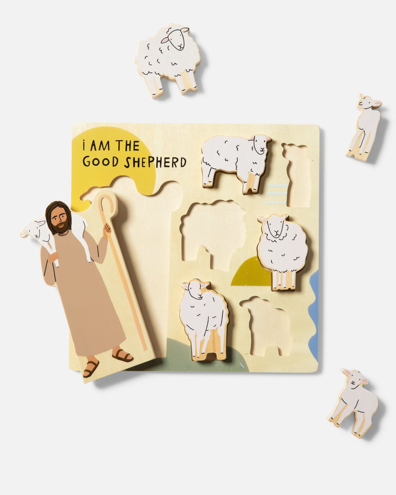 Good Shepherd Wooden Puzzle - Shepherd Me Shop