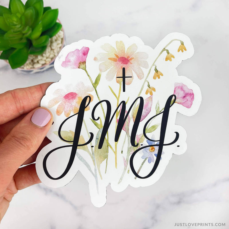 JMJ Catholic Car Magnet - Shepherd Me Shop