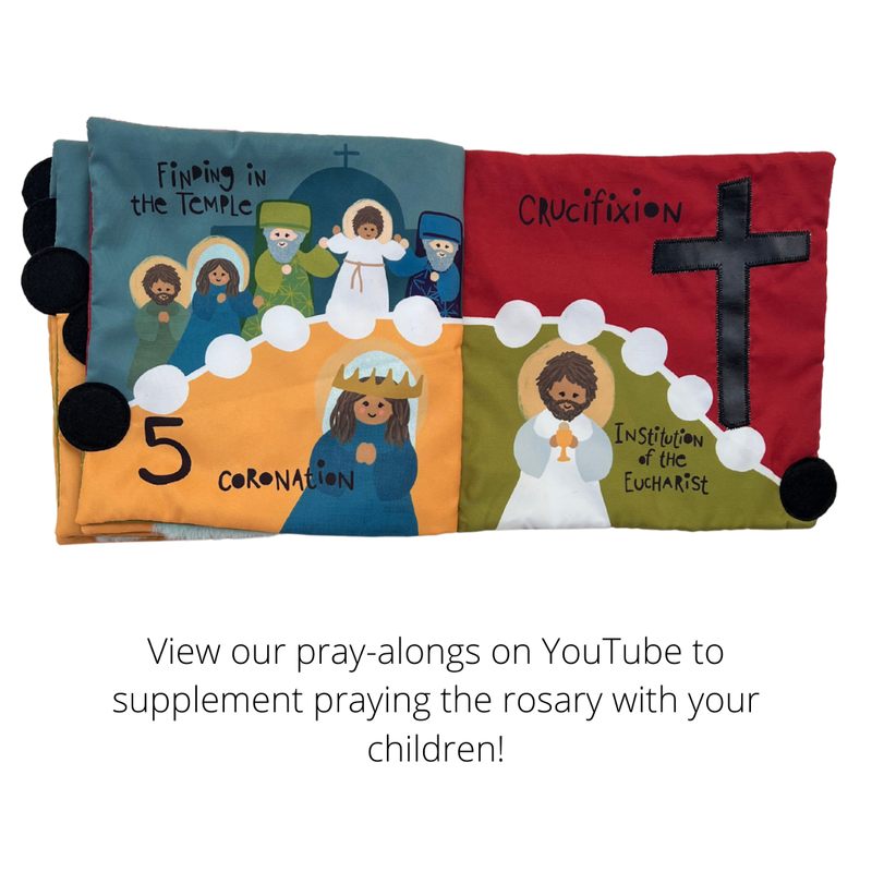 Rosary Quiet Book - Shepherd Me Shop