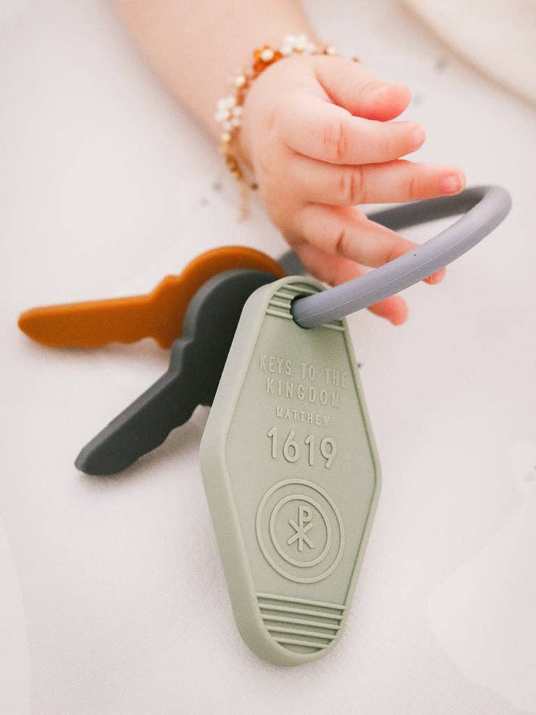 Keys to the Kingdom Baby Teether - Shepherd Me Shop