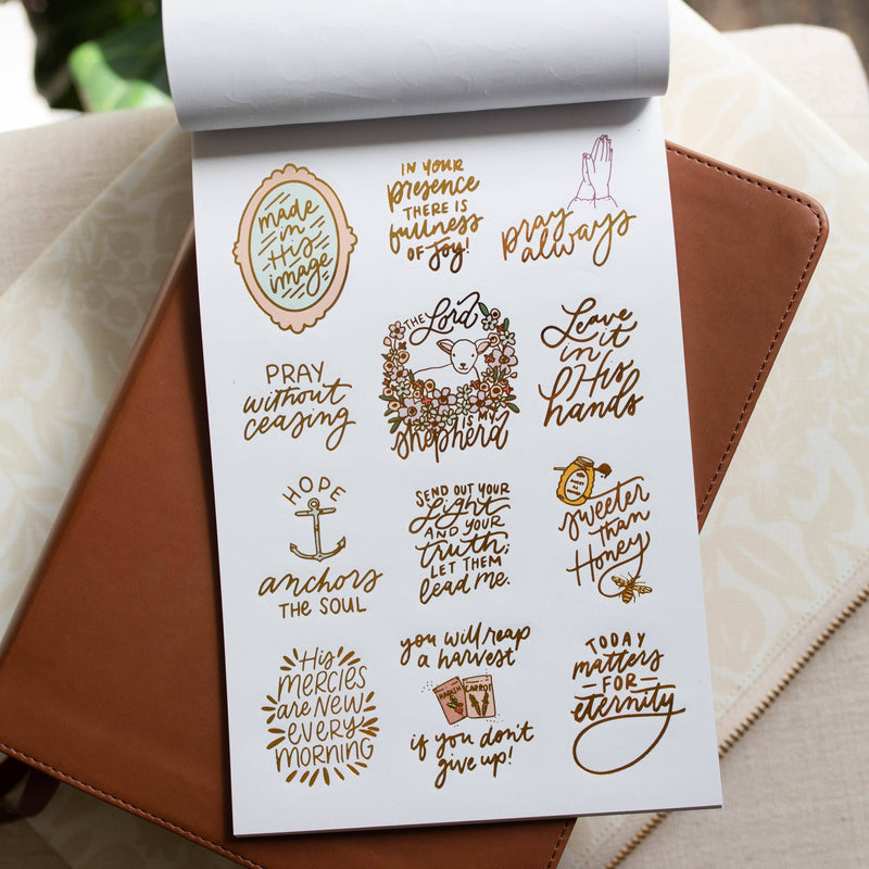Bible Study Stickers - Shepherd Me Shop