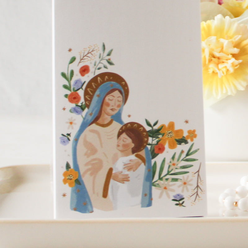 Madonna and Child Notepad - Shepherd Me Shop