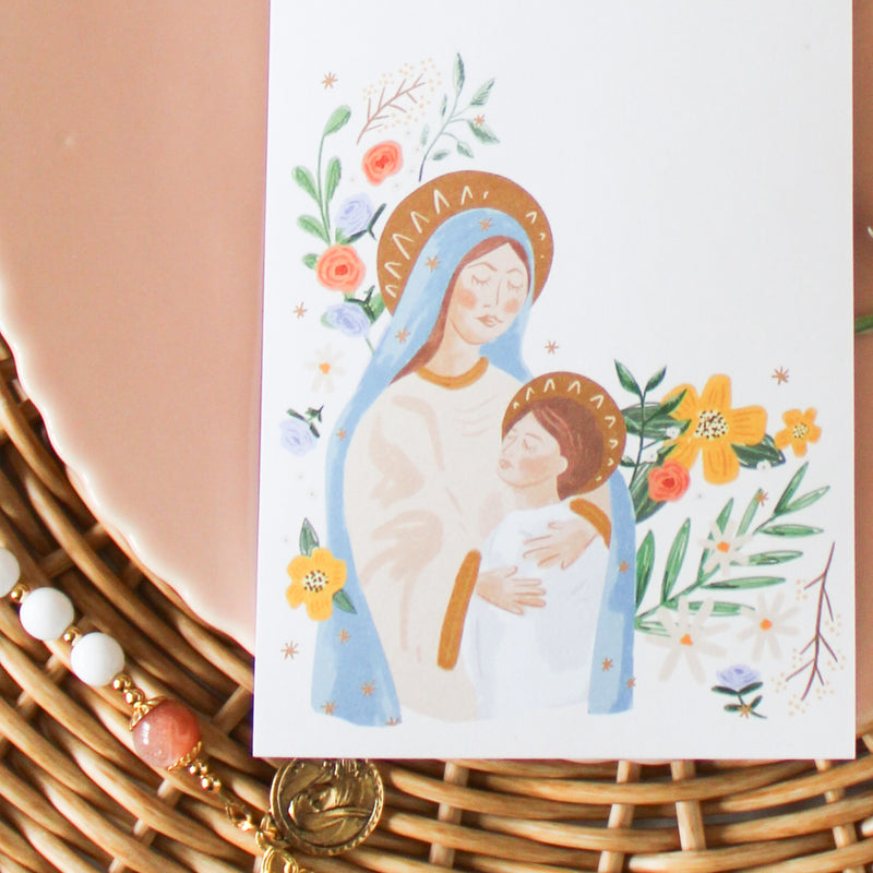Madonna and Child Notepad - Shepherd Me Shop