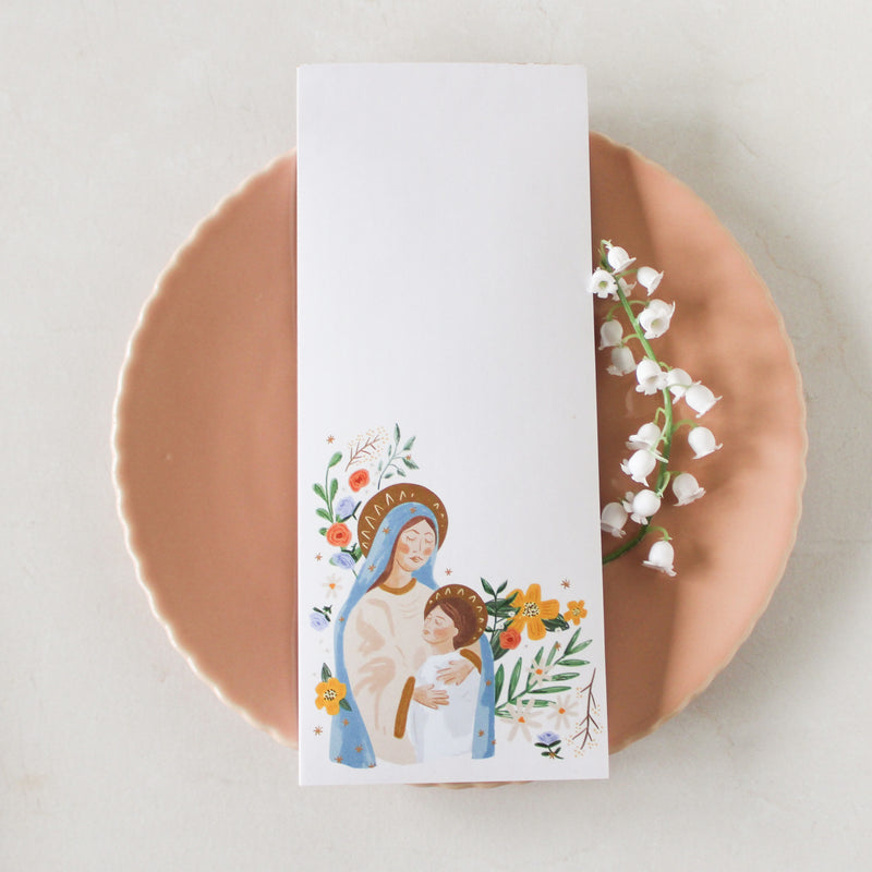 Madonna and Child Notepad - Shepherd Me Shop