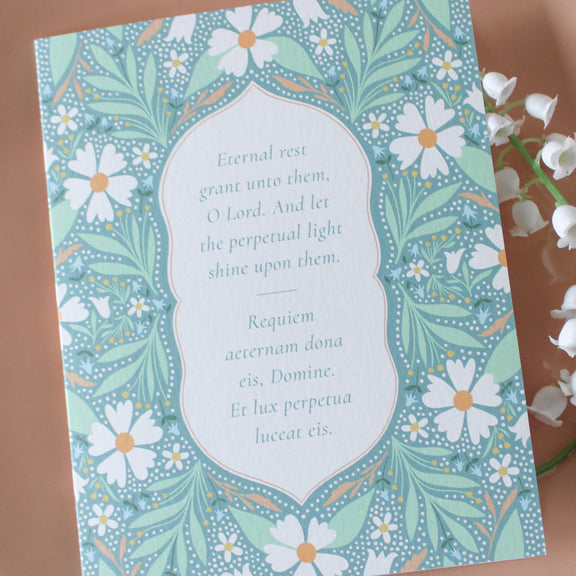 Eternal Rest Sympathy Card - Shepherd Me Shop