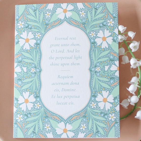 Eternal Rest Sympathy Card - Shepherd Me Shop