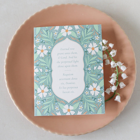 Eternal Rest Sympathy Card - Shepherd Me Shop