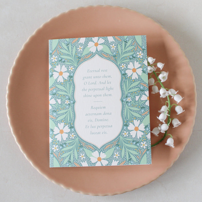 Eternal Rest Sympathy Card - Shepherd Me Shop