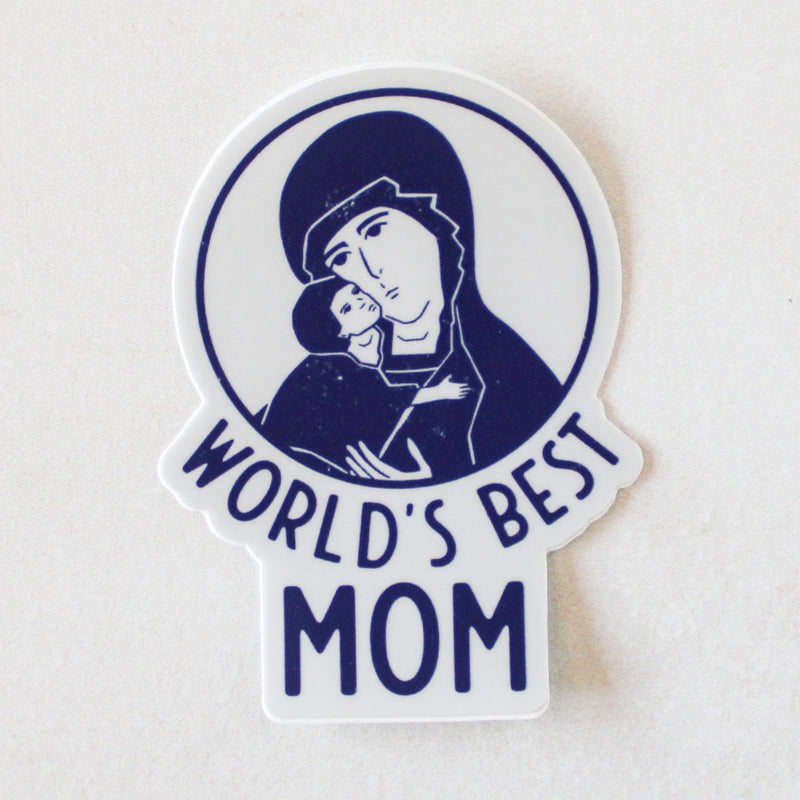 Our Lady of Tenderness Vinyl Sticker - Shepherd Me Shop