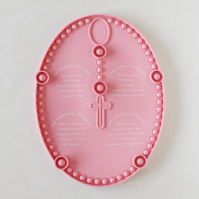 Rosary Popper: Rose Pink