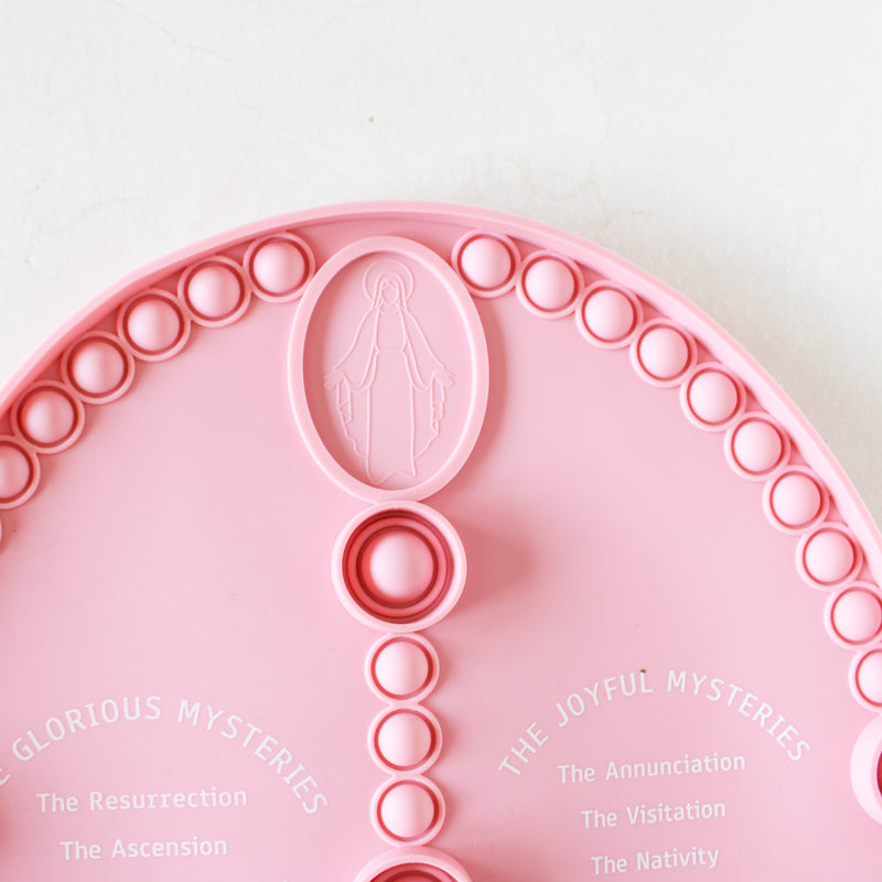 Rosary Popper: Rose Pink