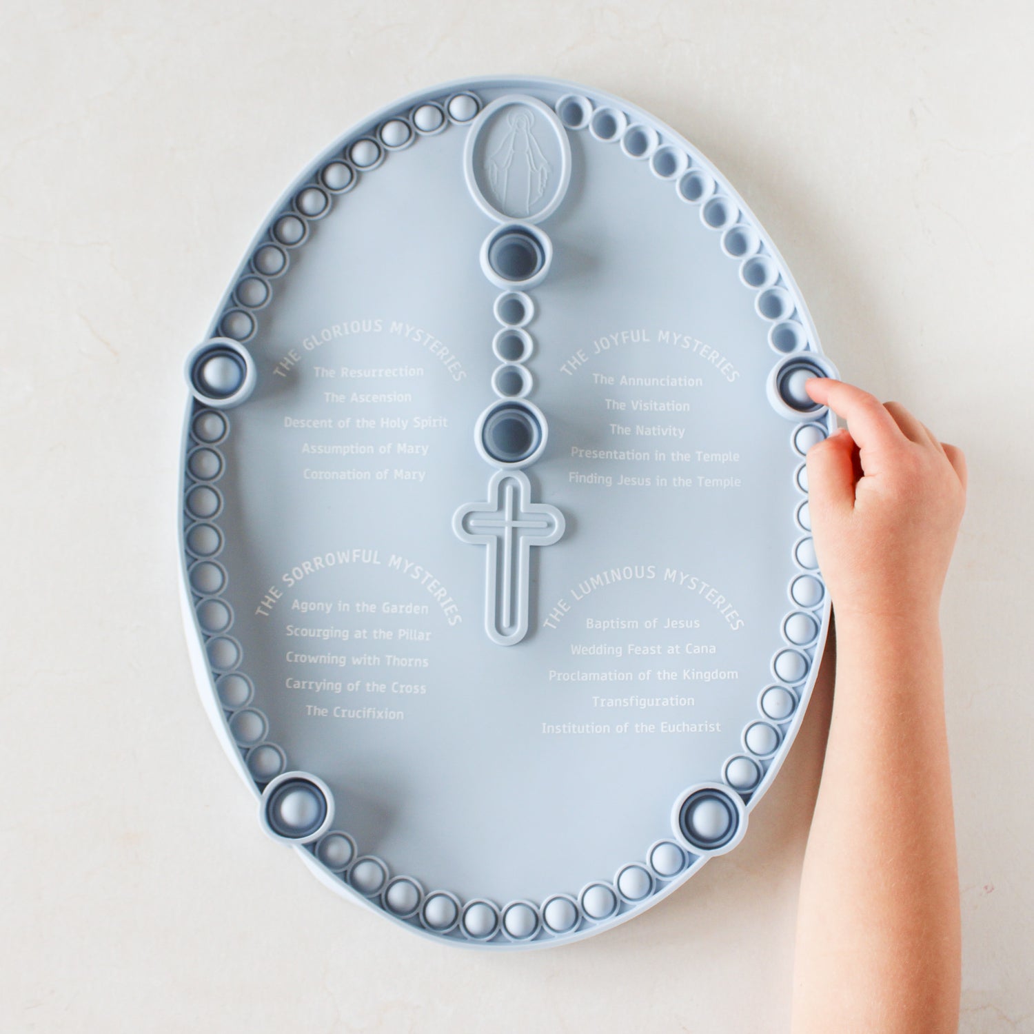 Rosary Popper: Sky Blue