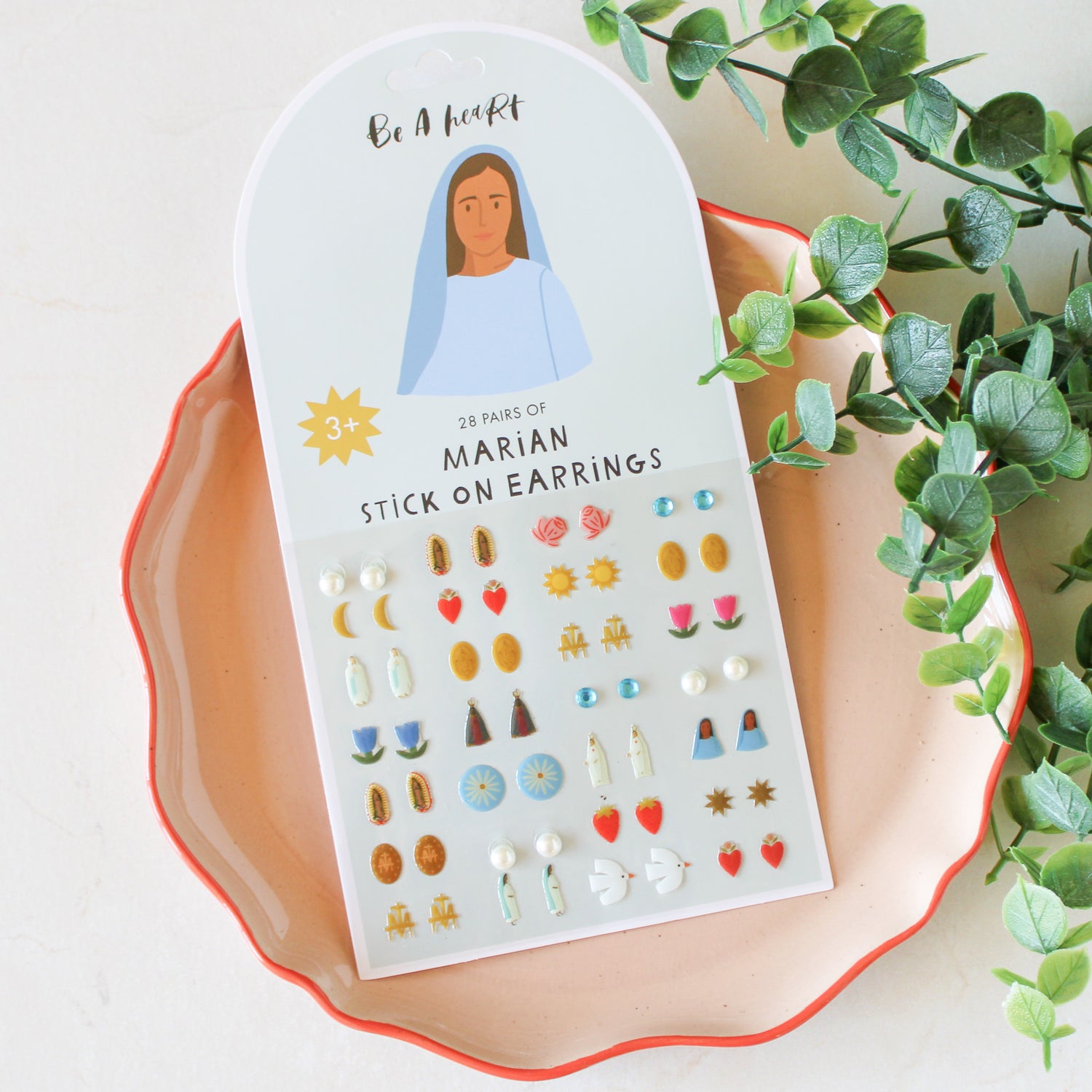 Marian Stick On Earrings