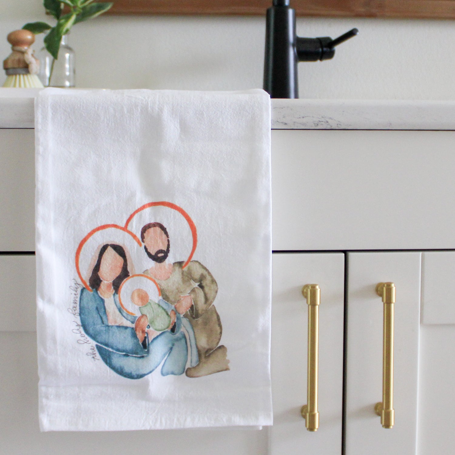 Holy Family Tea Towel