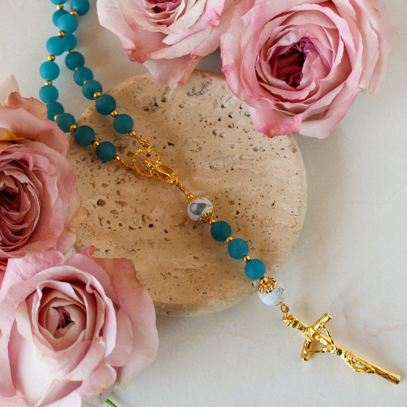 Our Lady Queen of Peace Rosary - Shepherd Me Shop