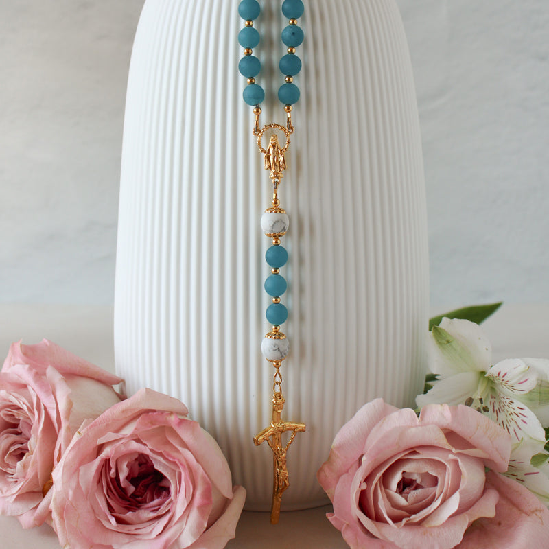Our Lady Queen of Peace Rosary - Shepherd Me Shop