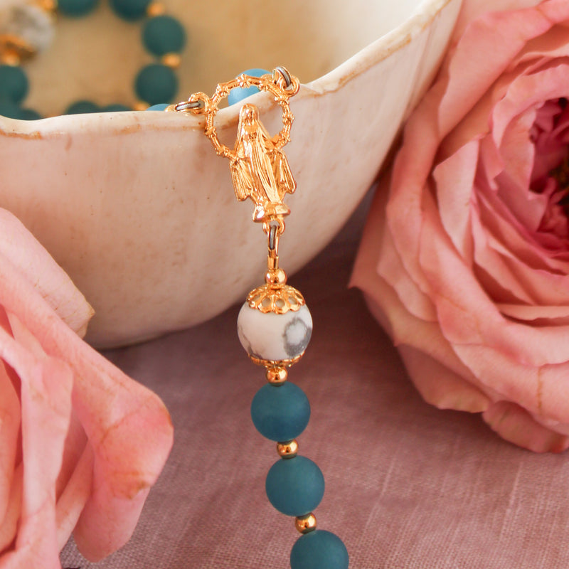 Our Lady Queen of Peace Rosary - Shepherd Me Shop