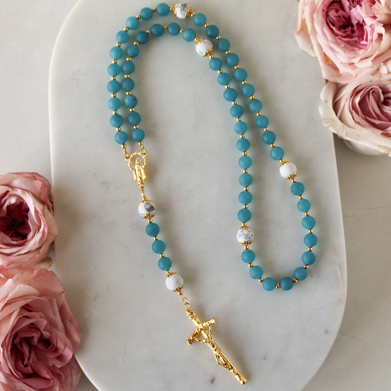 Our Lady Queen of Peace Rosary - Shepherd Me Shop