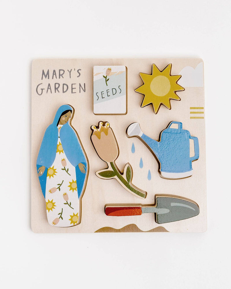 Mary’s Garden Wooden Puzzle - Shepherd Me Shop