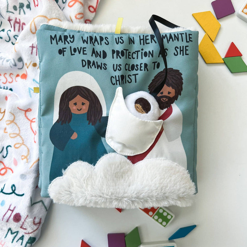 Wrapped in Mary’s Mantle Quiet Book - Shepherd Me Shop