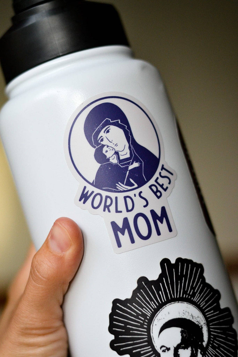 Our Lady of Tenderness Vinyl Sticker - Shepherd Me Shop