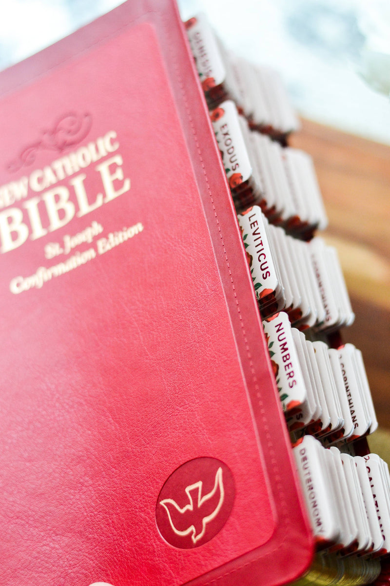 "Shower of Roses" Catholic Bible Tabs - Shepherd Me Shop