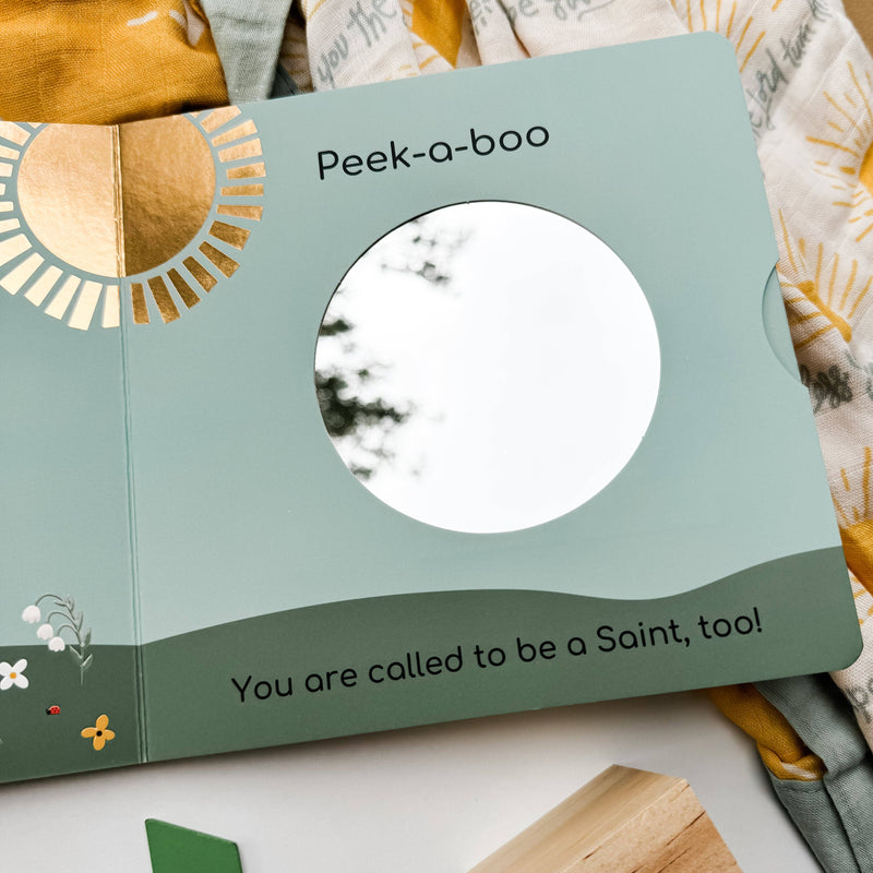Peek-a-Boo Saints Board Book - Shepherd Me Shop