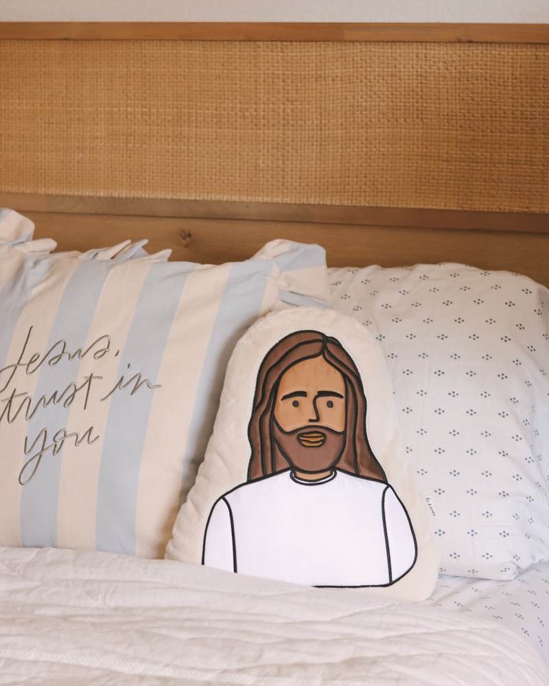 Jesus Plush Pillow - Shepherd Me Shop
