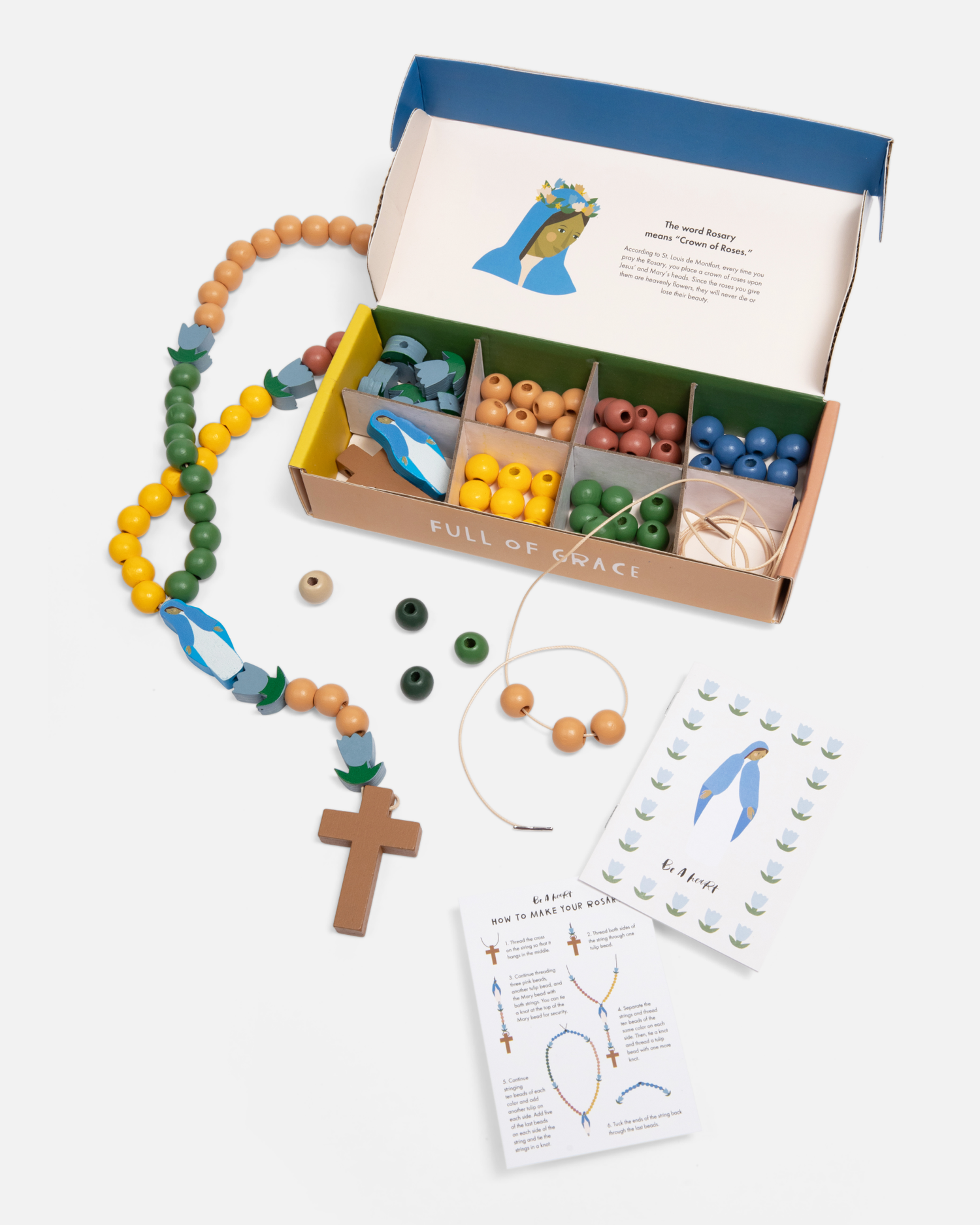 Rosary Kit: Mary's Prayer Craft - Shepherd Me Shop