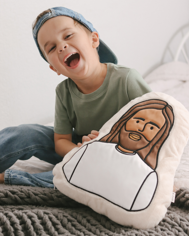 Jesus Plush Pillow - Shepherd Me Shop