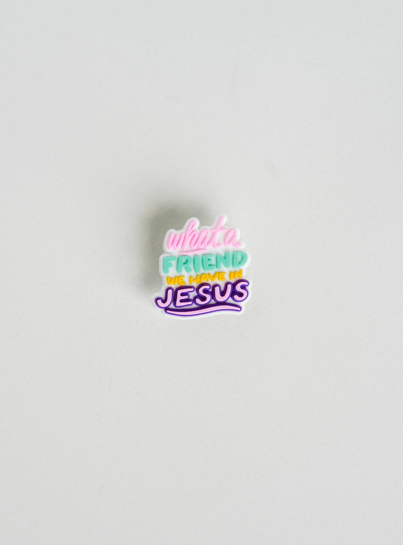 What A Friend We Have In Jesus Shoe Charm - Shepherd Me Shop