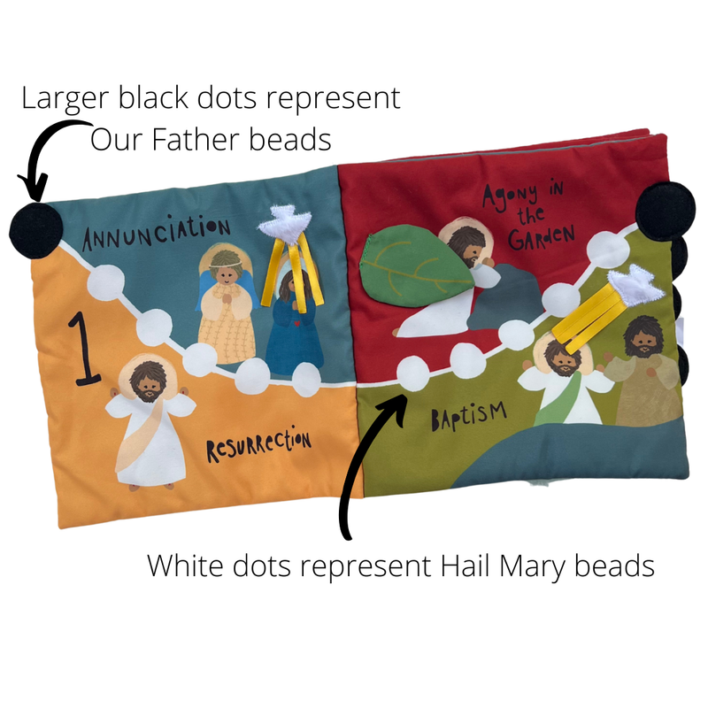 Rosary Quiet Book - Shepherd Me Shop