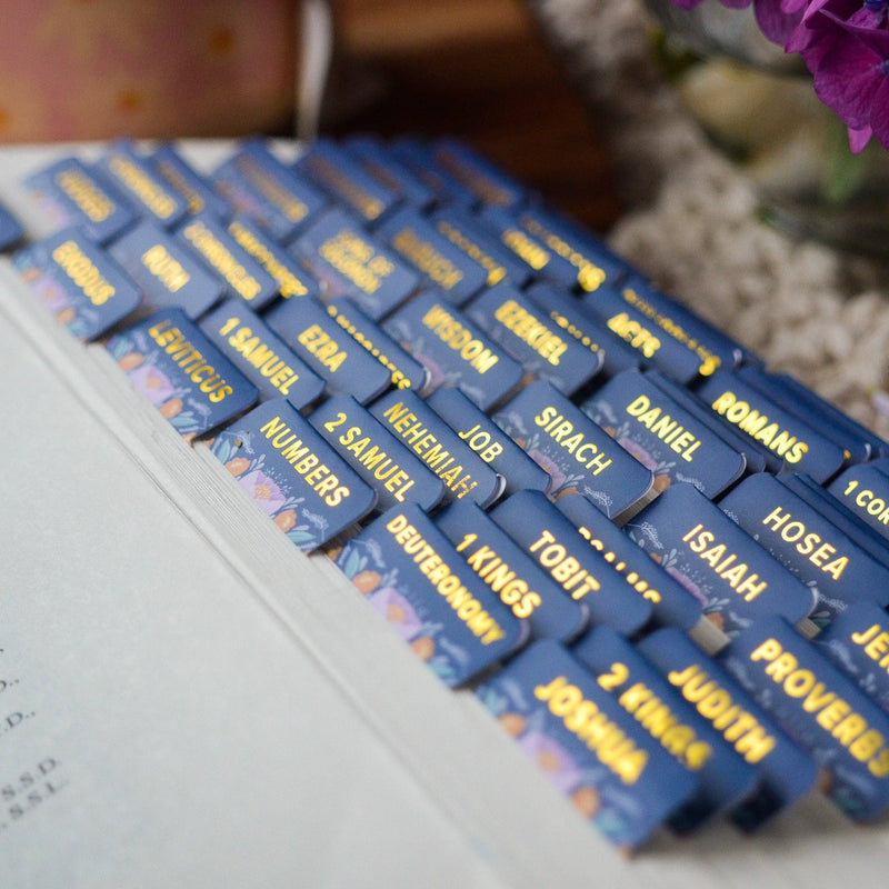 Mary’s Garden Catholic Bible Tabs - Shepherd Me Shop