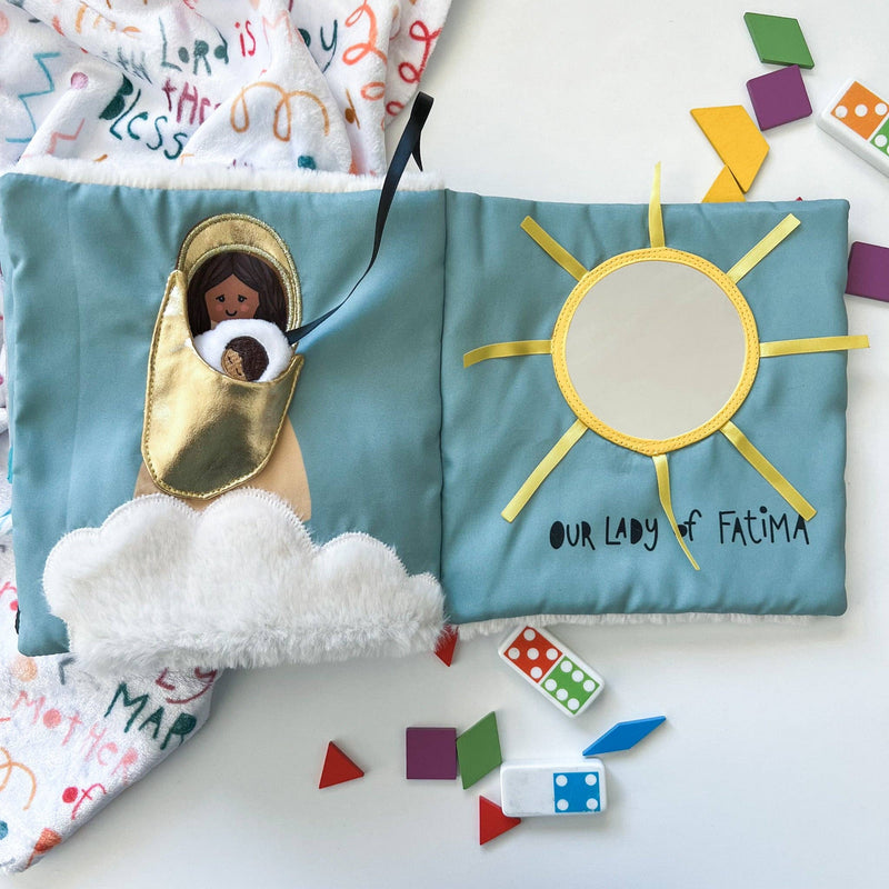Wrapped in Mary’s Mantle Quiet Book - Shepherd Me Shop