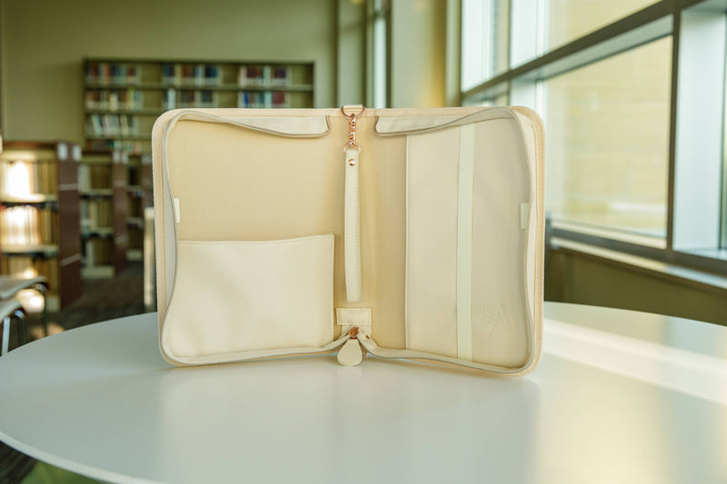Bible Cover Crossbody: Pearl - Shepherd Me Shop