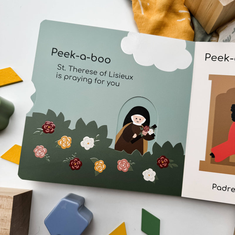 Peek-a-Boo Saints Board Book - Shepherd Me Shop