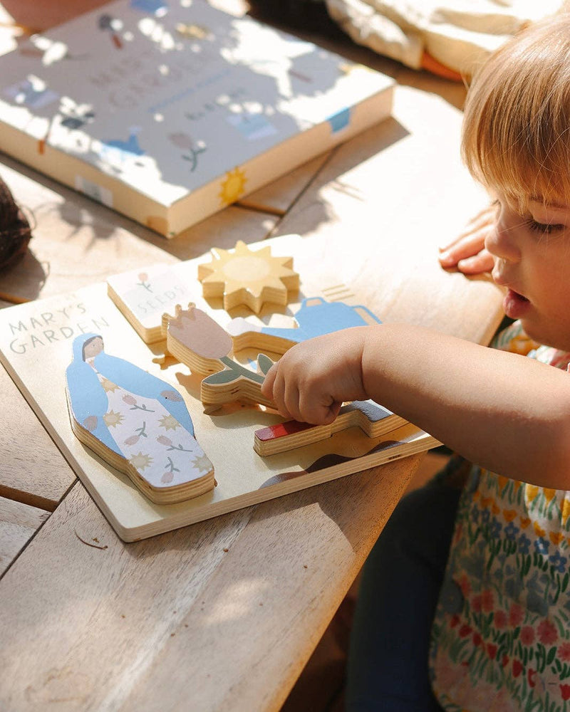 Mary’s Garden Wooden Puzzle - Shepherd Me Shop